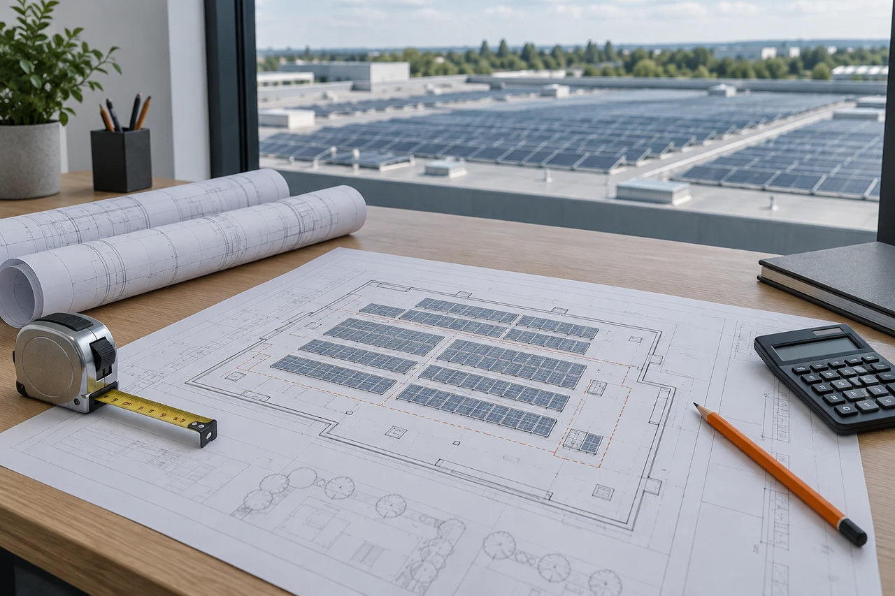 Plat dak renoveren met zonnepanelen: een werkvolgorde zonder dubbel werk